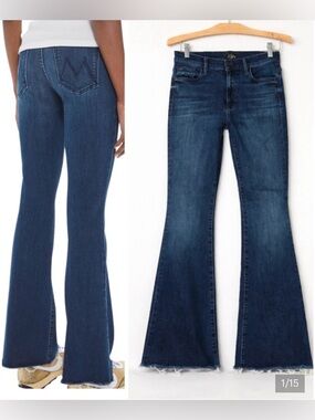 Mother The Weekender Fray in Teaming Up Size 28  cut 705715 pristine NWOT